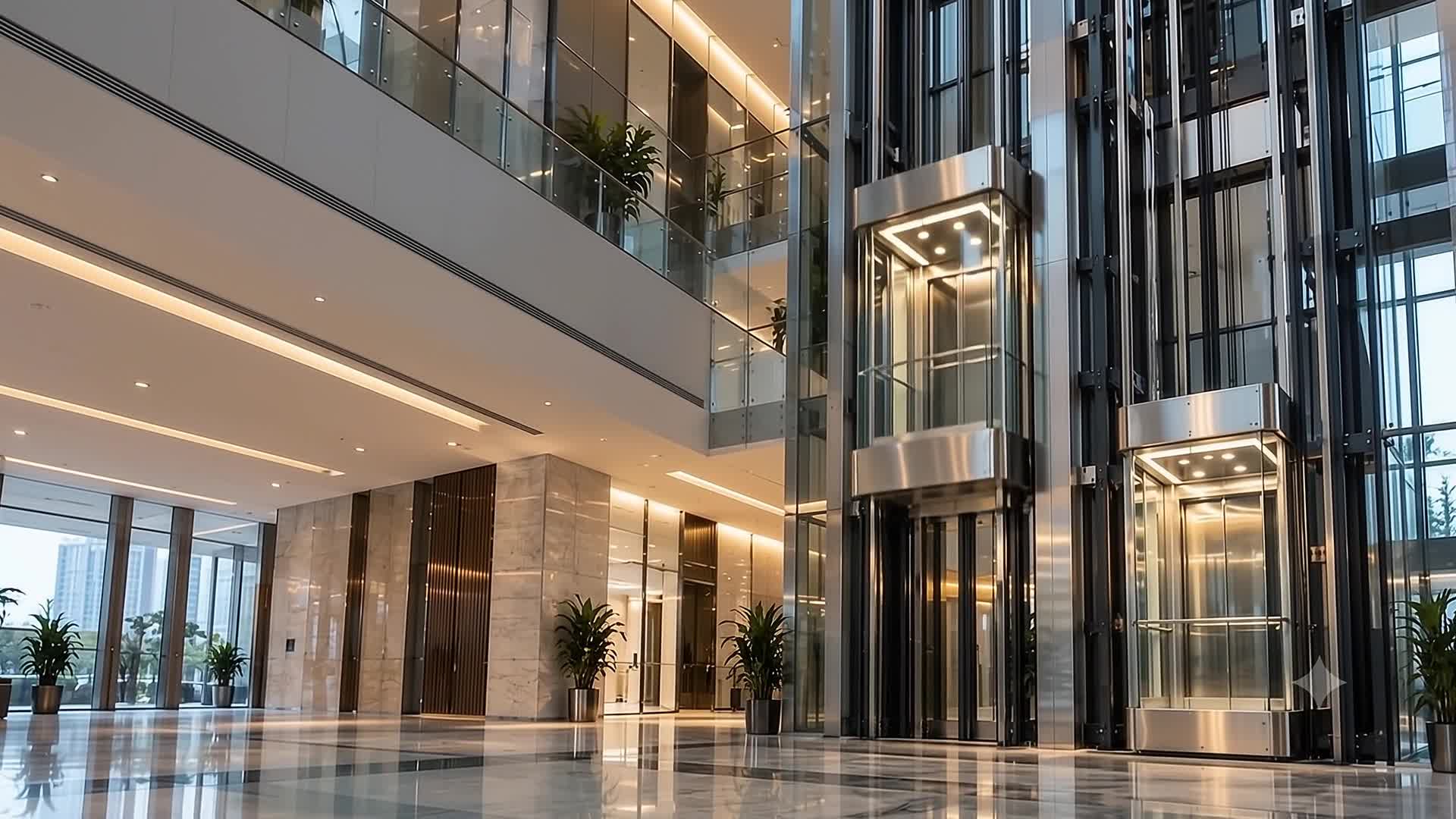 Standard Engineering Works Glass Elevators Architectural Overview